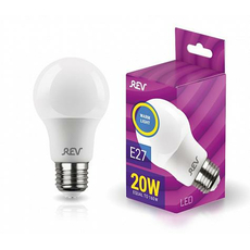 Лампа светодиодная 20Вт Е27 A60 2700К 1500Лм матовая 220-241В грушевидная 32404 1 TM REV
