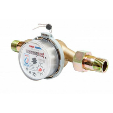 Счетчик воды Ду15 универсальный ЭКО НОМ-15-110+КМЧ, с КМЧ и обратным клапаном, L=110мм., ЭКО НОМ