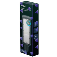 Светильник светодиодный ДКУ консольный уличный 100 Вт СКУ-04 230В 475x140x65 Д 54 мм 8510 Лм 6500К IP65 тип КСС - Ш Duwi 25080 7