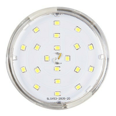 Лампа светодиодная 6,0Вт GX53 3000К 510Лм прозрачная 220В таблетка PLED- ECO теплый .285197 Jazzway