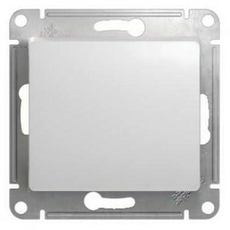 Переключатель одноклавишный GLOSSA скрытой установки 10А перекрестный (промежуточный) схема 7 механизм белый GSL000171 Schneider Electric