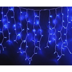 Гирлянда светодиодная Cосульки 2 м 100 Led Синий свет IP44 4610003324940 SHLIGHTS
