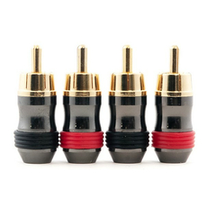 Разъем RCA SWAT SRCA-03 никель (упак 4 шт)