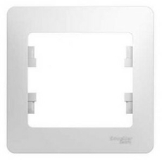 Рамка 1 пост GLOSSA белый GSL000101 Schneider Electric