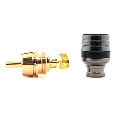 Разъем RCA SWAT SRCA-02 никель (упак 4 шт)