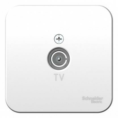 Коннектор ТВ BLANCA открытой установки с изолирующей пластиной в сборе белый BLNTA000011 Schneider Electric