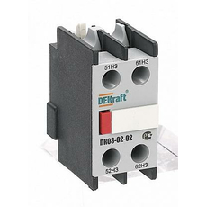 Приставка контактная 2НЗ лицевая 24102DEK DEKraft SE