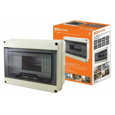 Бокс ЩРН-П-12 модулей навесной пластик IP65 SQ0908-0003 TDM