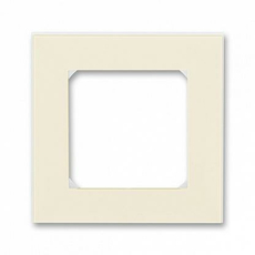 Рамка 1 пост Levit слоновая кость / белый 2CHH015010A6017 ABB