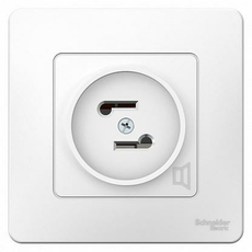 Розетка FM радио BLANCA скрытой установки в сборе белый BLNPS000011 Schneider Electric