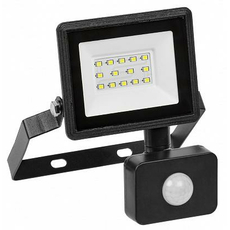 Прожектор светодиодный 20Вт СДО 06-20Д светодиодный черный с ДД IP54 6500K IEK LPDO602-20-65-K02