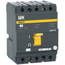 Выключатель автоматический трехполюсный 160А ВА88-33 35кА (SVA20-3-0160) IEK