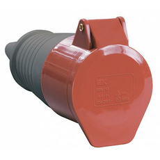 Розетка 224 переносная 3Р+РЕ 32А 380В IP44 (PSR22-032-4) IEK