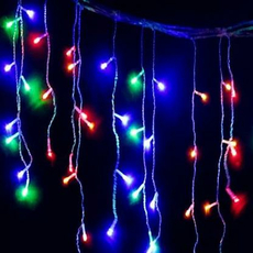 Гирлянда светодиодная (электрогирлянда ) Сосульки 2 м 100 Led 4690601040138 SHLIGHTS