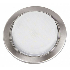 Светильник встраиваемый PGX53 никель матовый 10639.27 106x39 под лампу PLED GX53 .1016829 Jazzway