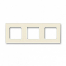 Рамка 3 поста Levit слоновая кость / белый 2CHH015030A6017 ABB