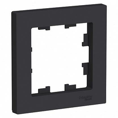 Рамка 1 пост Atlasdesign карбон ATN001001 Schneider Electric