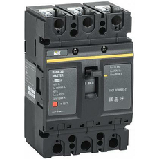 Выключатель автоматический ВА88-35 трехполюсный 160А 35кА MASTER SVA30-3-0160-02 IEK