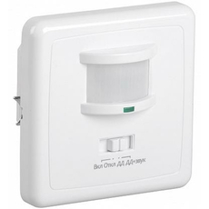 Датчик движения ДД 035 белый,500Вт,угол обзора 140 градусов дальность 12 м IP20 IEK