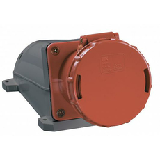 Розетка 135 стационарная 3Р+РЕ+N 63А 380В IP54 (PSR12-063-5) IEK