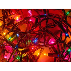 Гирлянда Нить 6м 100 миниламп разноцветная 5 реж IP20 ES00100/5F .4607144113137 SHLIGHTS