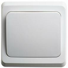 Выключатель/ переключатель одноклавишный ЭТЮД скрытой установки (сх.1) белый BC10-004B Schneider Electric