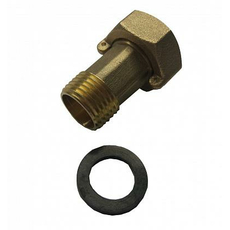 Присоединитель (сгон) для счетчика воды 1 шт. ДУ15 SANEXT 7590