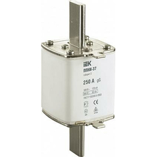 Плавкая вставка предохранителя 250А габарит 2 ППНИ-37 (DPP40-250) IEK