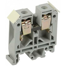 Клемма зажимная 4-6 мм.кв* (JXB-50) (ЗНИ-6 мм2) СЕРЫЙ (YZN10-006-K03) IEK