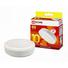 Лампа светодиодная 10,0Вт GX53 Tablet 3000 К LED-GX53-VC 10Вт 230В 3000К 800Лм IN HOME