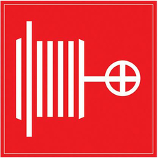 Самоклеющаяся этикетка "Пожарный кран." 150х150мм YPC10-POGKR-5-010 IEK