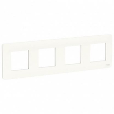 Рамка 4 поста Unica Studio белый NU200818 Schneider Electric