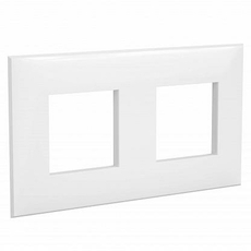 Рамка 2 поста 4 модуля Avanti Белое облако 4400904 DKC