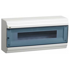 Бокс ЩРН-П-18 модулей навесн.пластик IP41 PRIME (MKP82-N-18-41-10) IEK