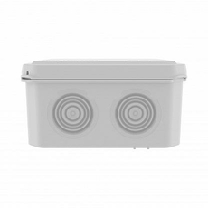 Коробка распределительная открытой установки 100х100х50мм с кабельными вводами, IP55, 6 вводов код 53800 DKC