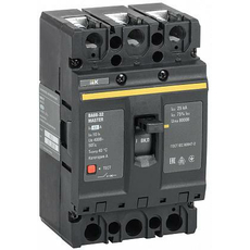 Выключатель автоматический ВА88-32 трехполюсный 63А 25кА MASTER SVA10-3-0063-02 IEK