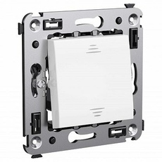 Инвертор перекрестный одноклавишный в стену Avanti скрытой установки (сх.7) Белое облако 4400123 DKC
