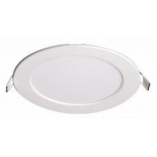 Светильник светодиодный ДВО 6Вт PPL-R 4000K 400Лм IP40 белый d 120 мм ультратонкий встраиваемый круглый .5008465A Jazzway