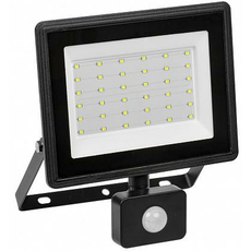 Прожектор светодиодный 50Вт СДО06-50Д с датчиком движения 4000Лм 6500К LPDO602-50-65-K02 IEK