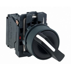 Переключатель двухпозиционный XB5AD21 с фиксацией 1НО Schneider Electric