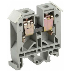 Клемма зажимная 16 мм.кв (JXB-100 ) (ЗНИ-16 мм2) СЕРЫЙ (YZN10-016-K03) IEK