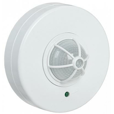 Датчик движения ДД 024B белый,1100Вт,угол 180-360 градусов, дальность 6 м IP33 IEK