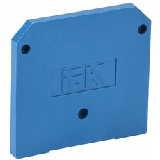 Клемма зажимная -Заглушка для ЗНИ 35 мм2 (JXB-125 А) (YZN10D-ZGL-035-K07) синий IEK