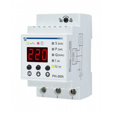 Реле контроля однофазное напряжения РН-260Т 63А на DIN-рейку 3425600260т Новатек-Электро
