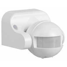 Датчик движения инфракрасный ДД 009 белый 1100 Вт угол обзора 180 градусов, дальность 12 м IP44 IEK