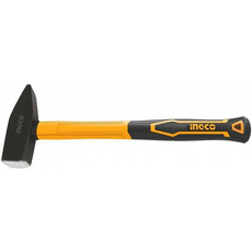 Молоток слесарный 300гр; кованный; ручка из фибергласса INGCO HMH880300