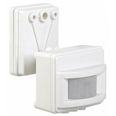 Датчик движения инфракрасный ДД 017 белый,1100W,угол 120гр IP44, дальность 12 м IEK