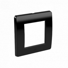 Рамка 1 пост на 2 модуля BRAVA (одноместная) черный 75010B DKC