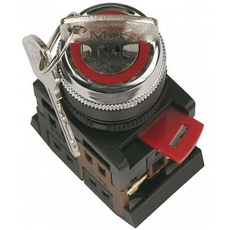 Переключатель 2 положения с ключом AKS-22 1з+1р (BSW10-AKS-2-K02) IEK