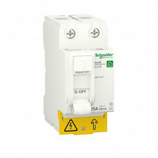 Выключатель дифференциального тока (УЗО) RESI9 25А 2P 30мА тип A R9R61225 Schneider Electric